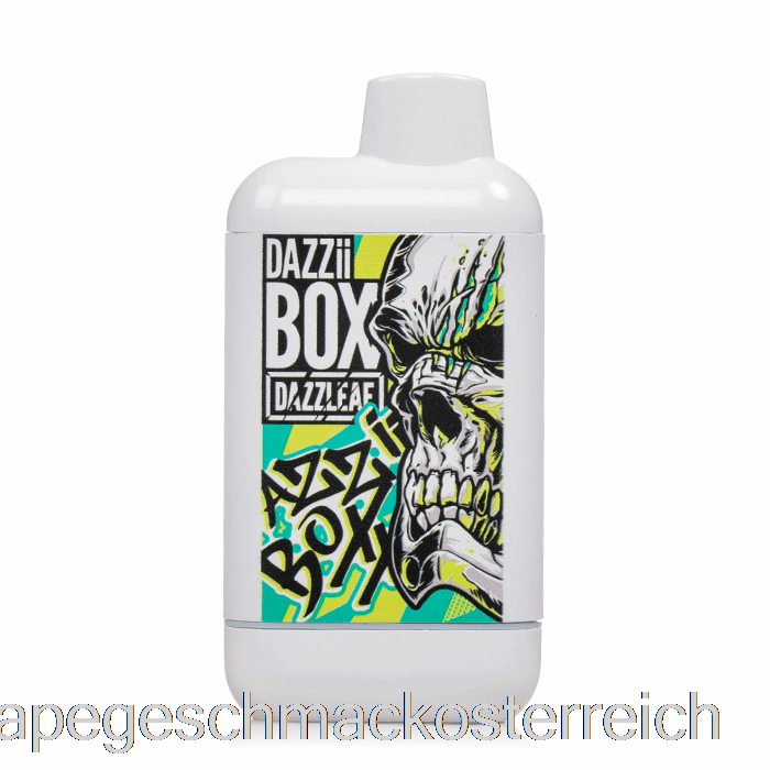 Dazzleaf Dazzii Boxx 510 Batterie Mad Skull Vape Geschmack